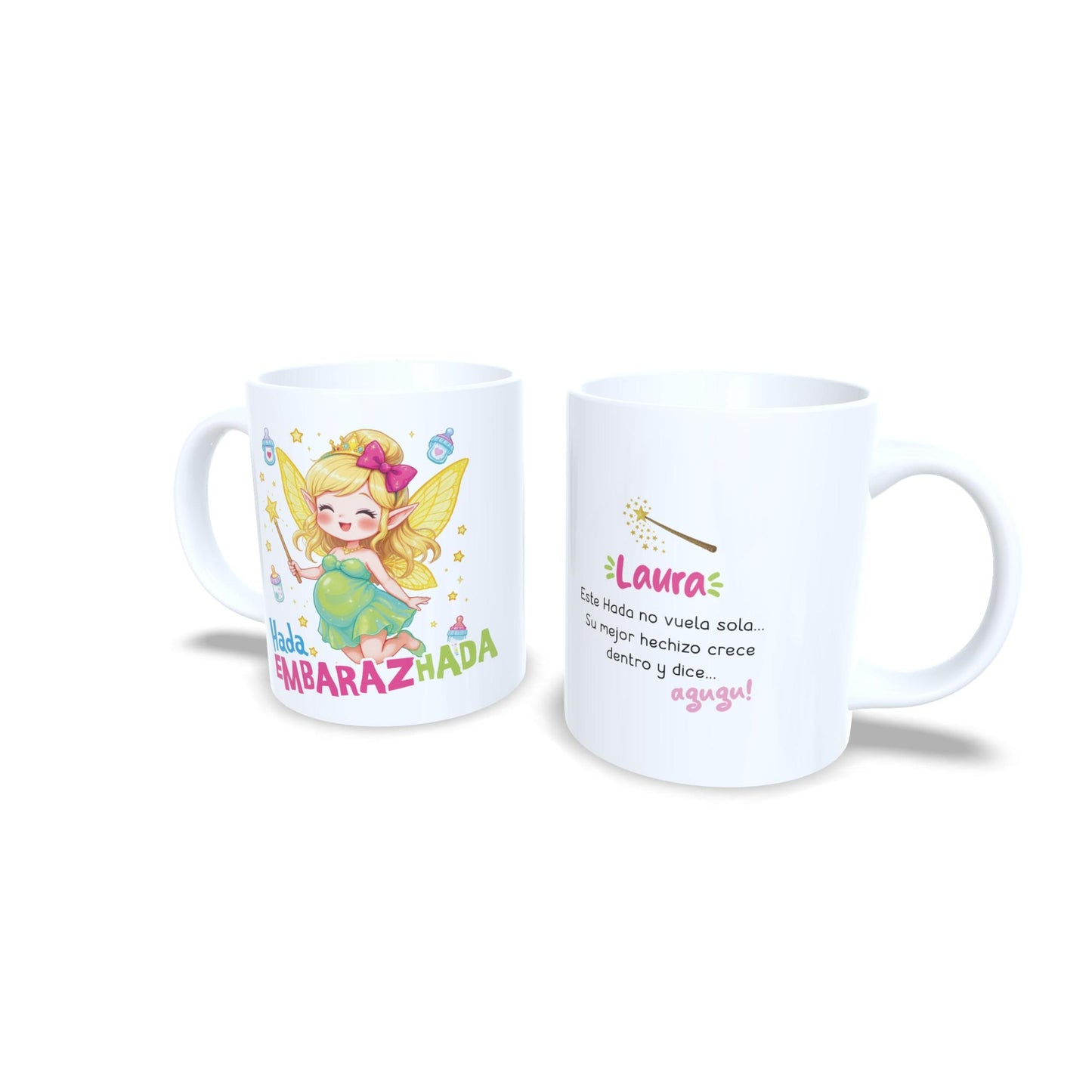 Hada embarazada embarazhada - Taza personalizada maternidad