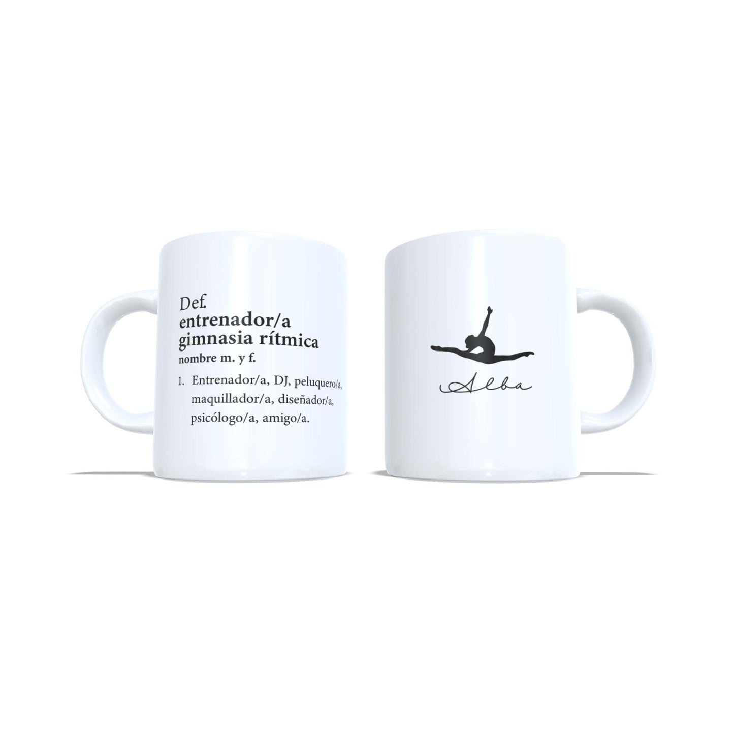 Definicion de entrenadora - Taza personalizada gimnasia ritmica