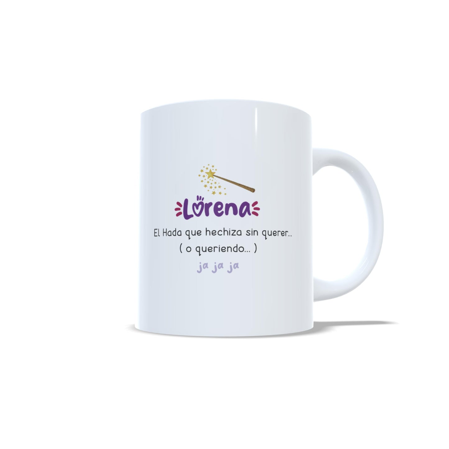 Hada embrujada embrujhada - Taza personalizada bruja halloween