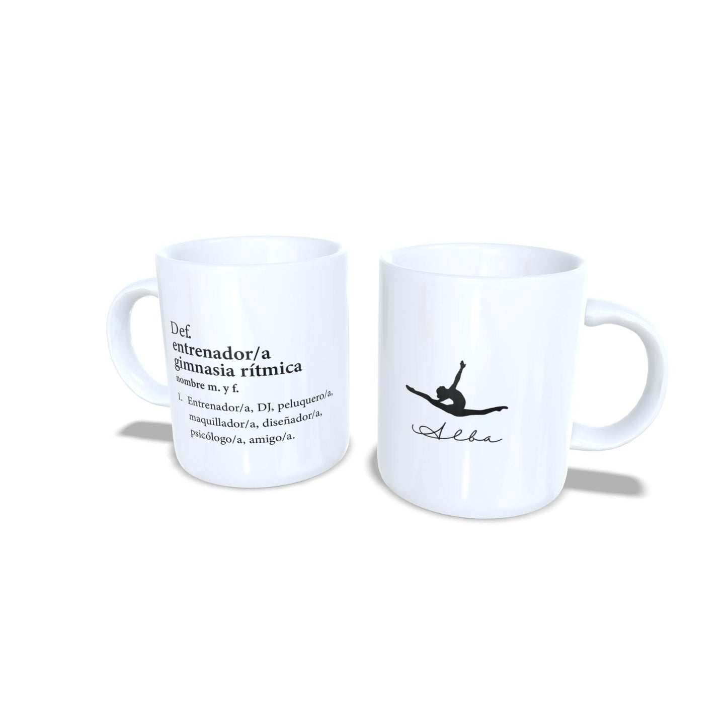 Definicion de entrenadora - Taza personalizada gimnasia ritmica