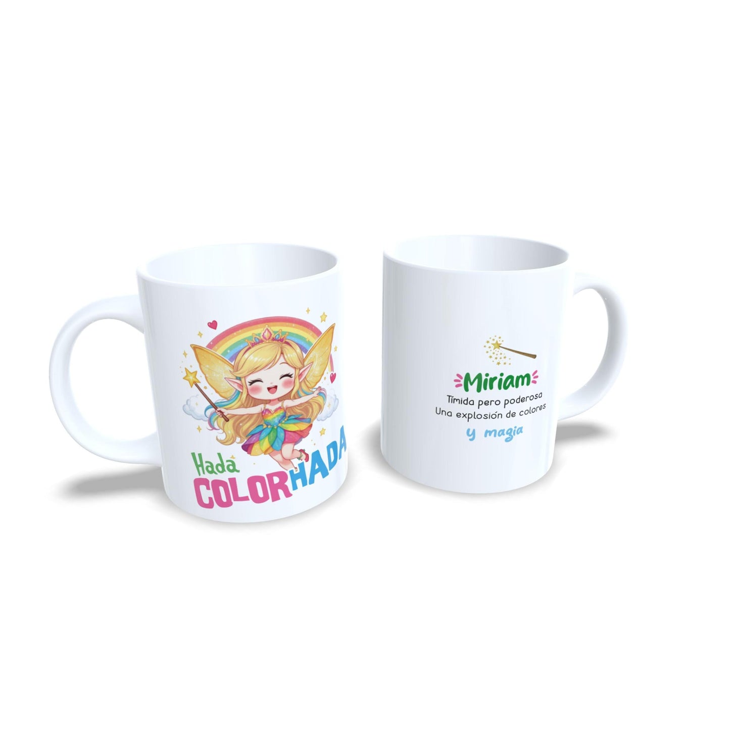 Hada Colorada / Colorhada - Taza personalizada timidez