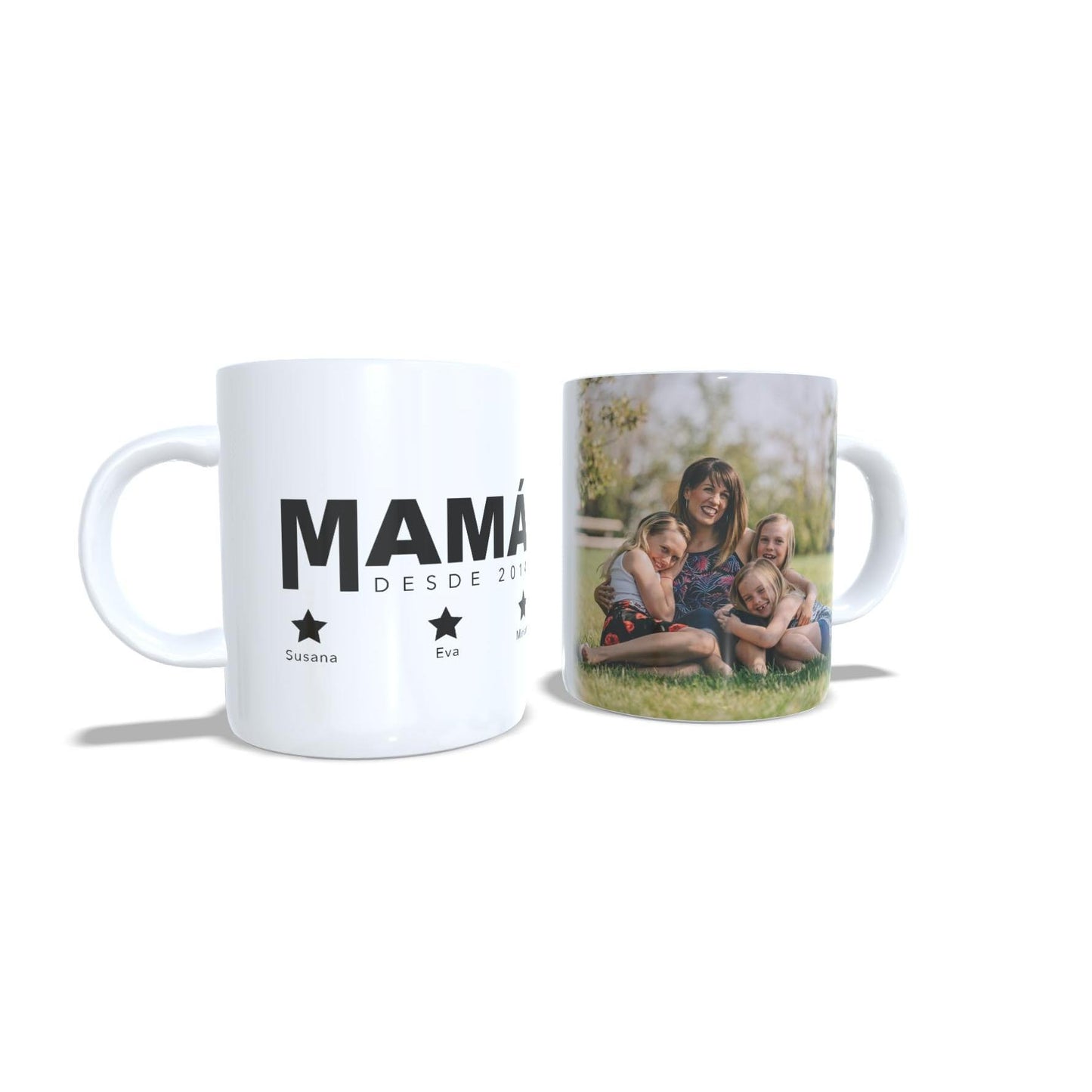 Con foto y nombres de hijos día de la madre mama desde