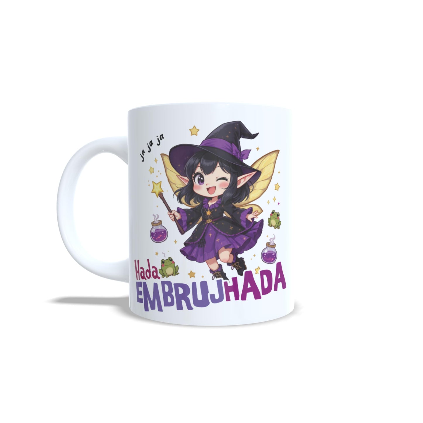 Hada embrujada embrujhada - Taza personalizada bruja halloween