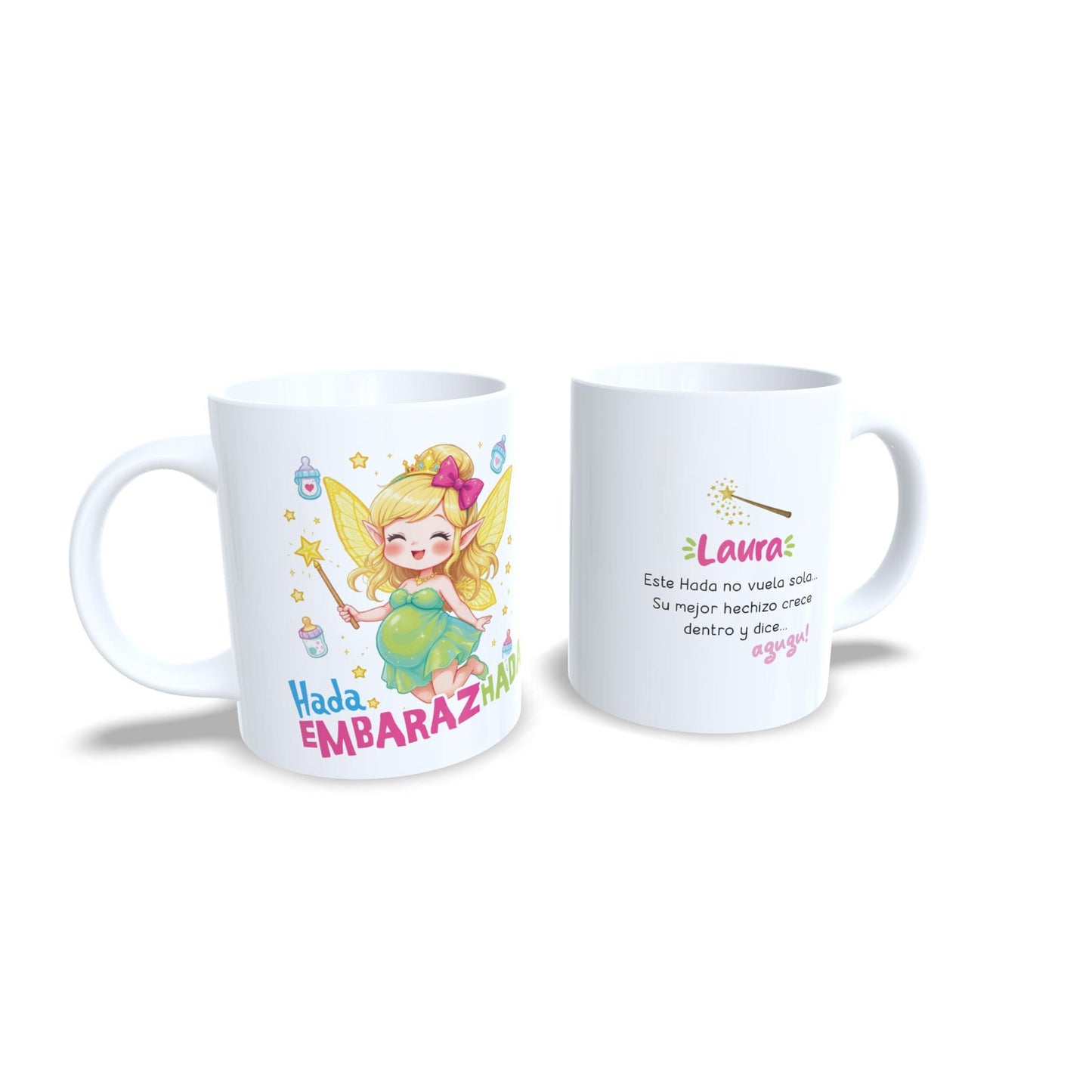 Hada embarazada embarazhada - Taza personalizada maternidad