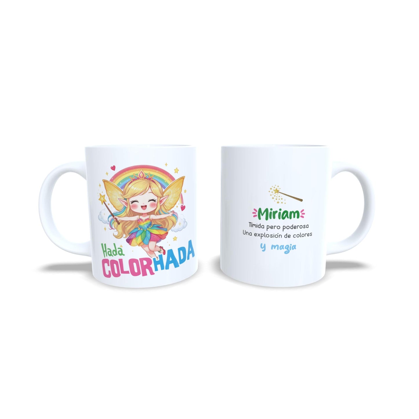Hada Colorada / Colorhada - Taza personalizada timidez