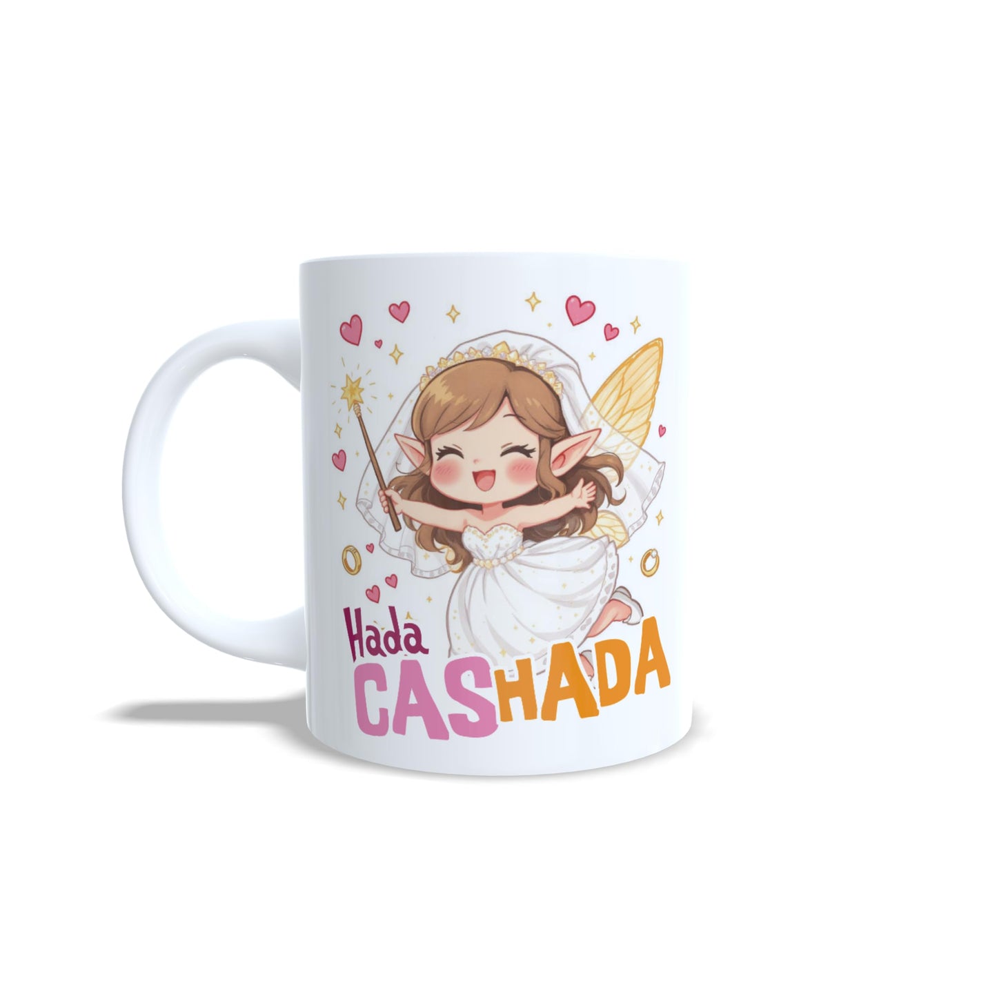 Hada casada cashada novia - Taza personalizada matrimonio