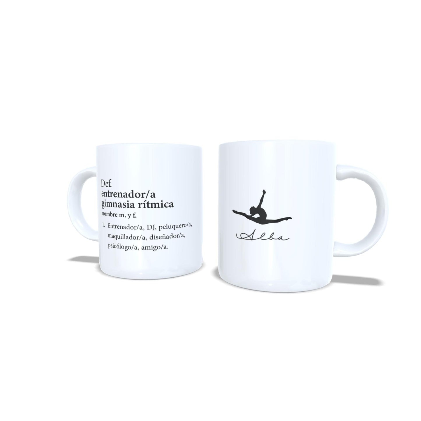 Definicion de entrenadora - Taza personalizada gimnasia ritmica