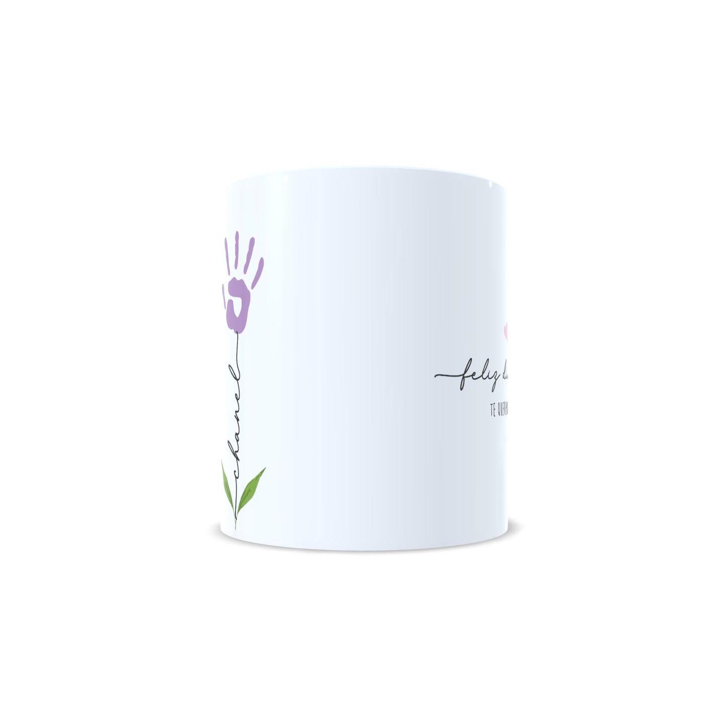 Nombres tallos flores día de la madre, tia, abuela, padre personalizada