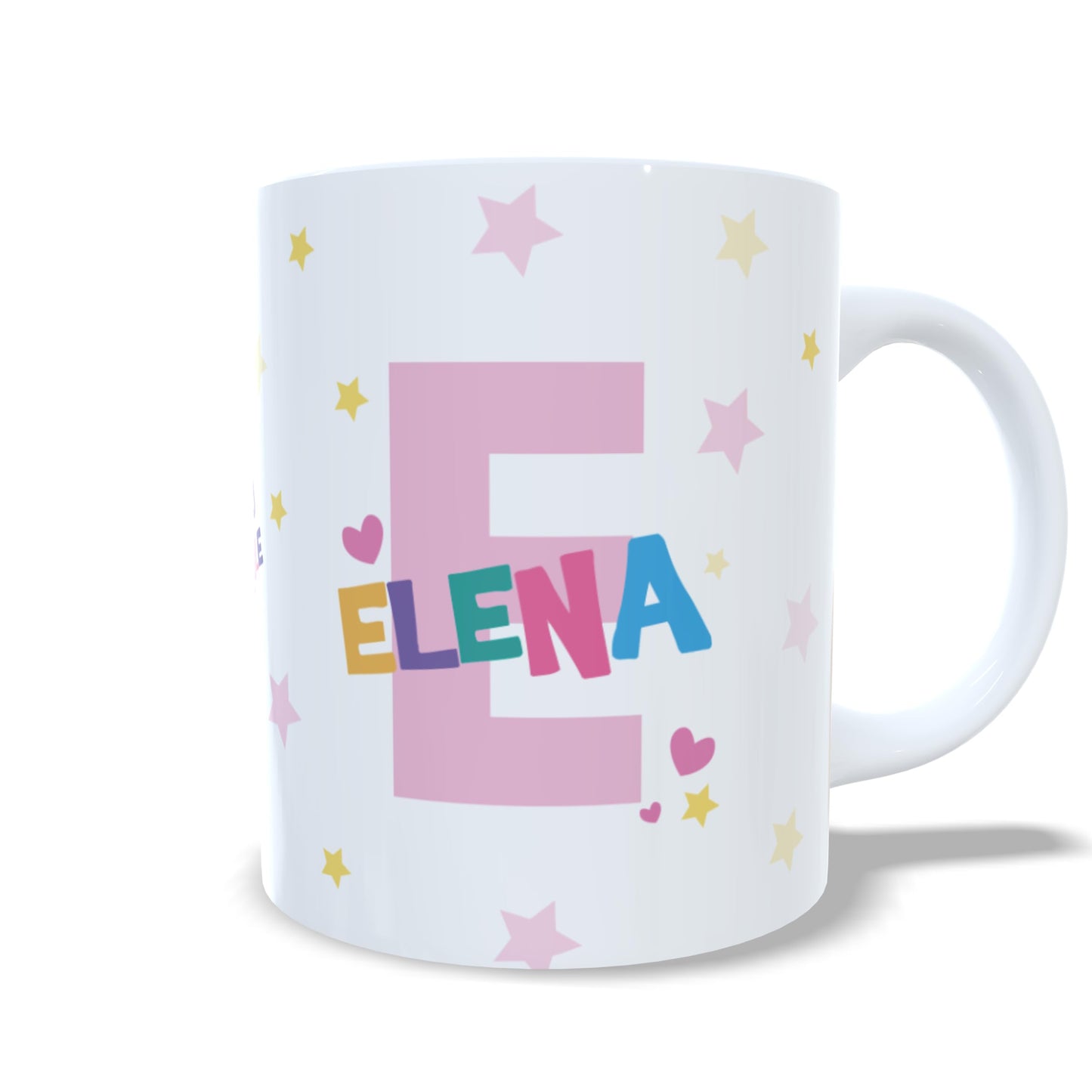 Niña encima de unicornio con globos cumpleaños - Taza infantil