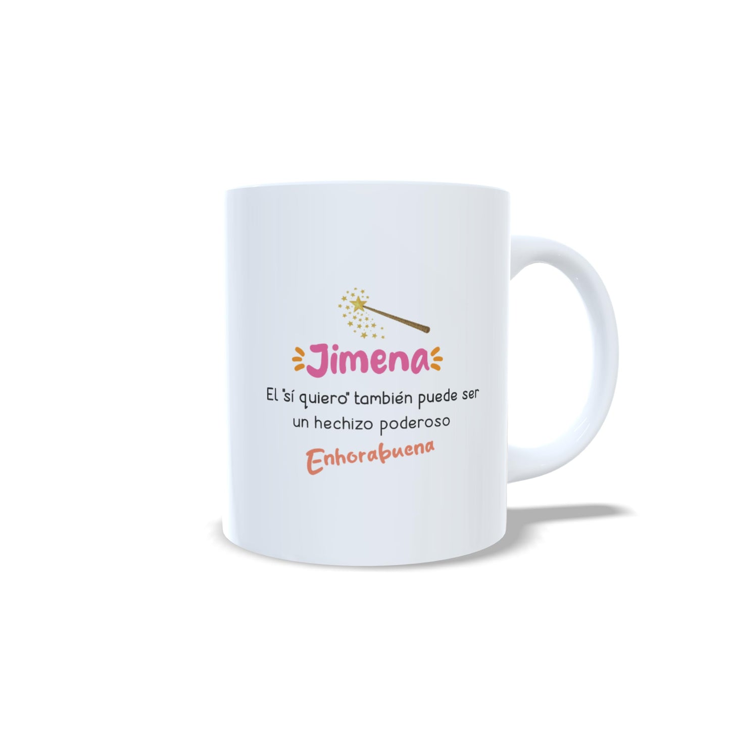 Hada casada cashada novia - Taza personalizada matrimonio
