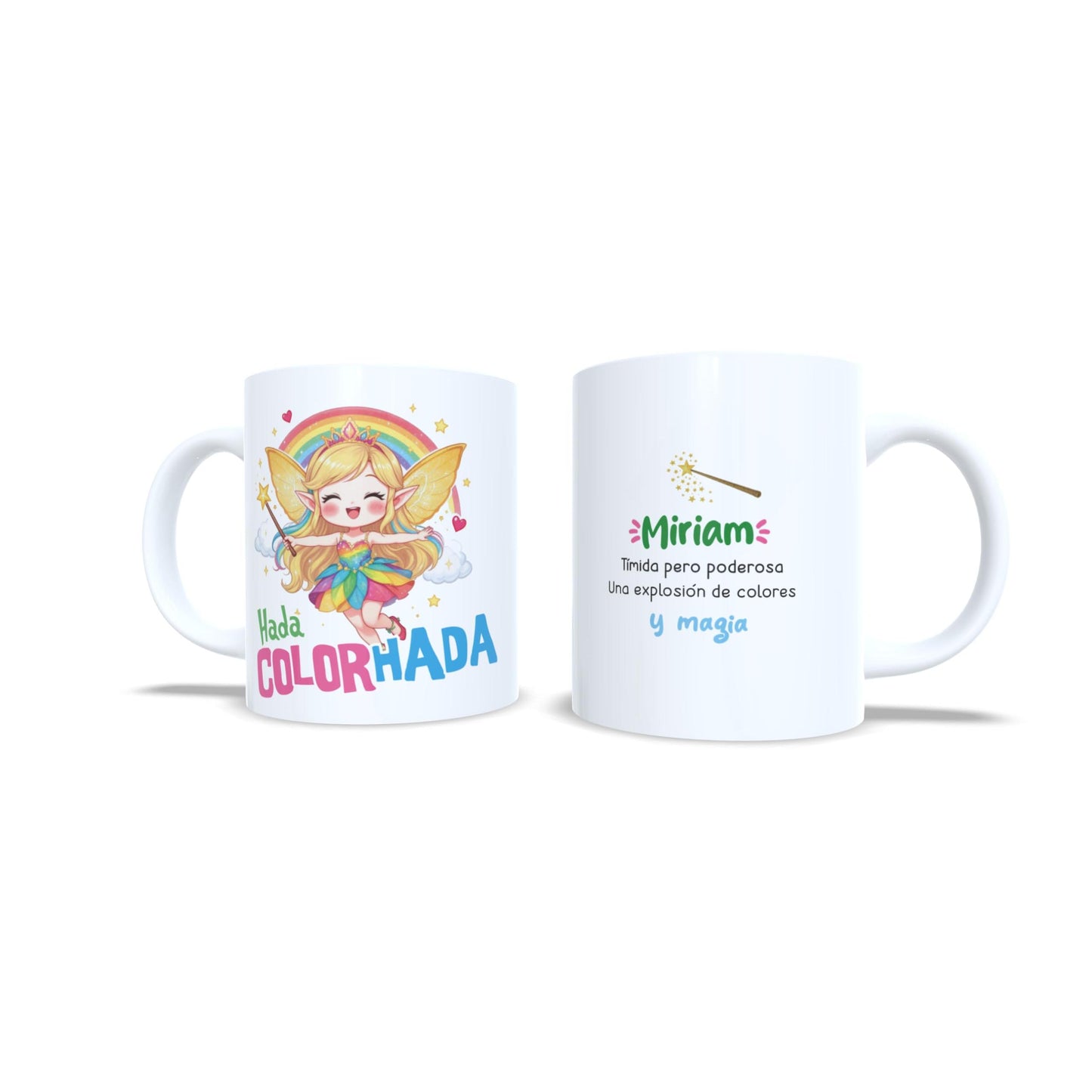 Hada Colorada / Colorhada - Taza personalizada timidez