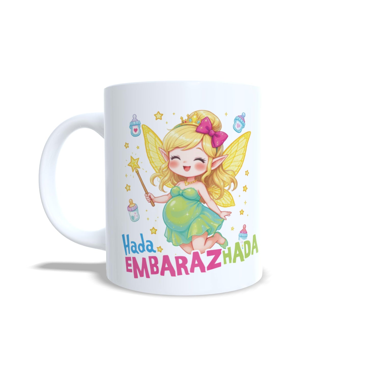 Hada embarazada embarazhada - Taza personalizada maternidad