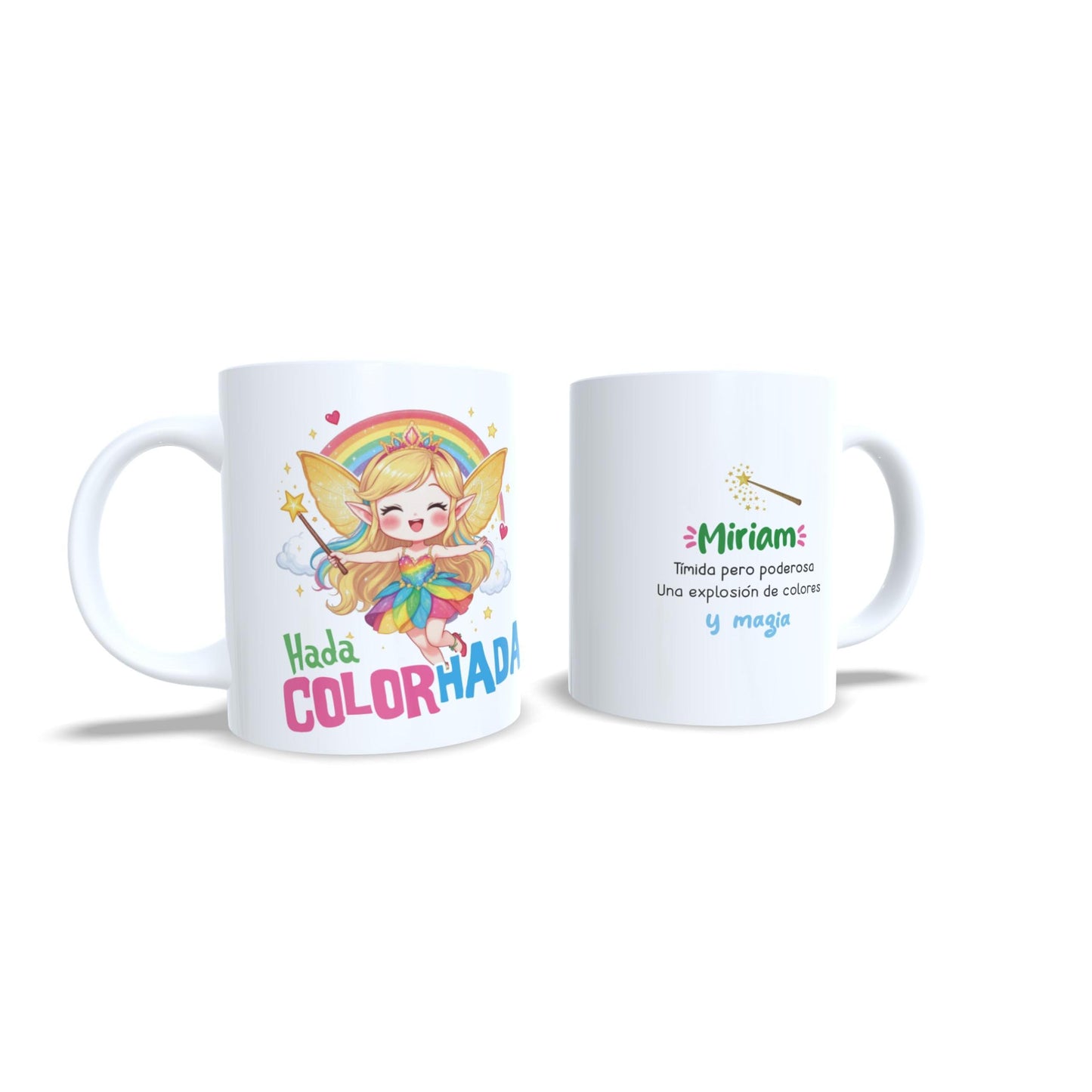 Hada Colorada / Colorhada - Taza personalizada timidez