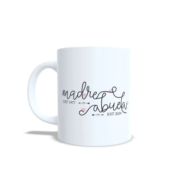 Fechas Madre y Abuela regalo para abuelas personalizado