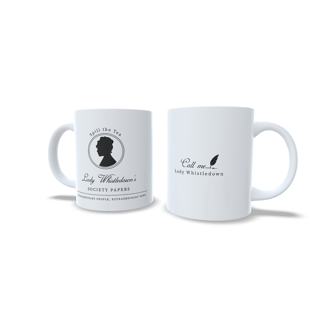 Inspirada en Lady Whistledown de Los Bridgerton - Taza