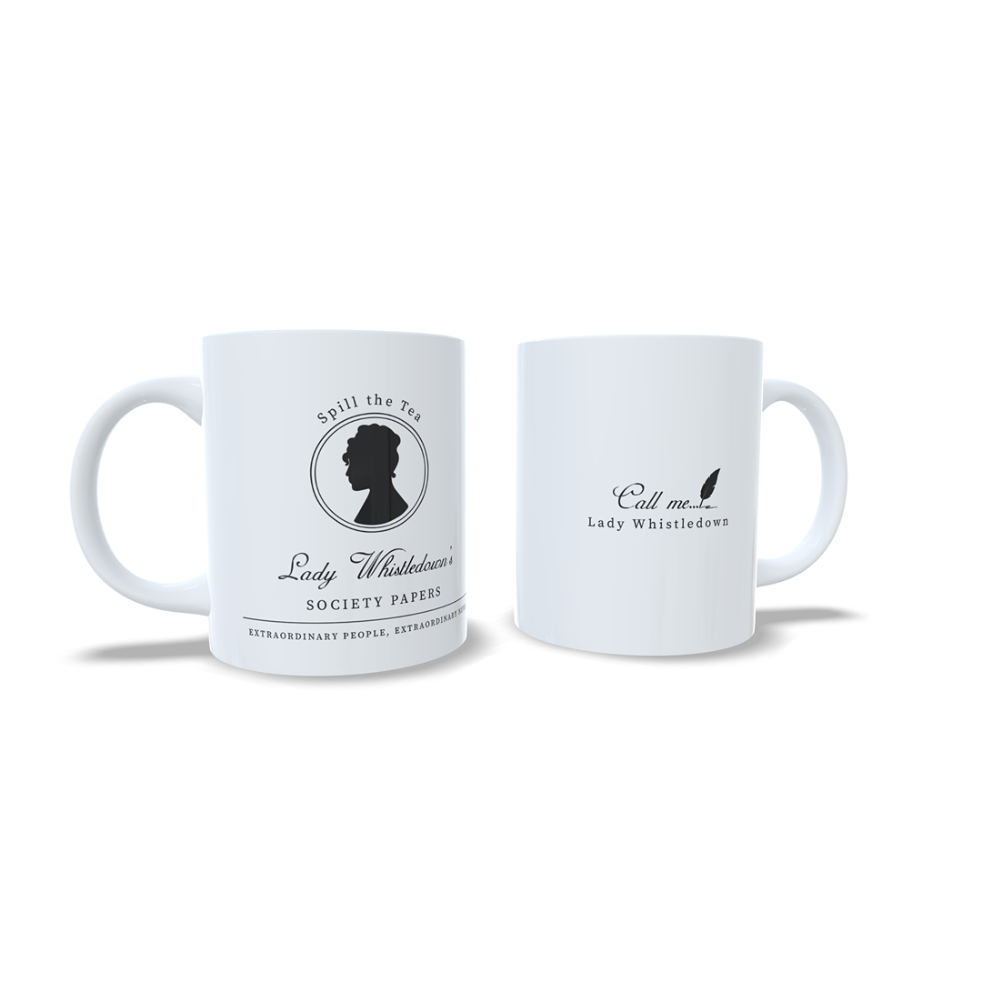 Inspirada en Lady Whistledown de Los Bridgerton - Taza