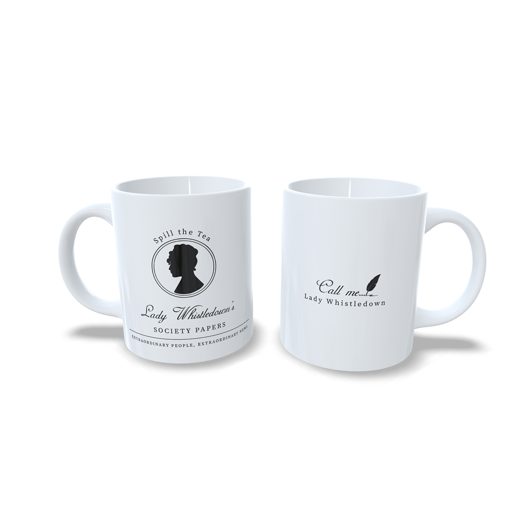 Inspirada en Lady Whistledown de Los Bridgerton - Taza