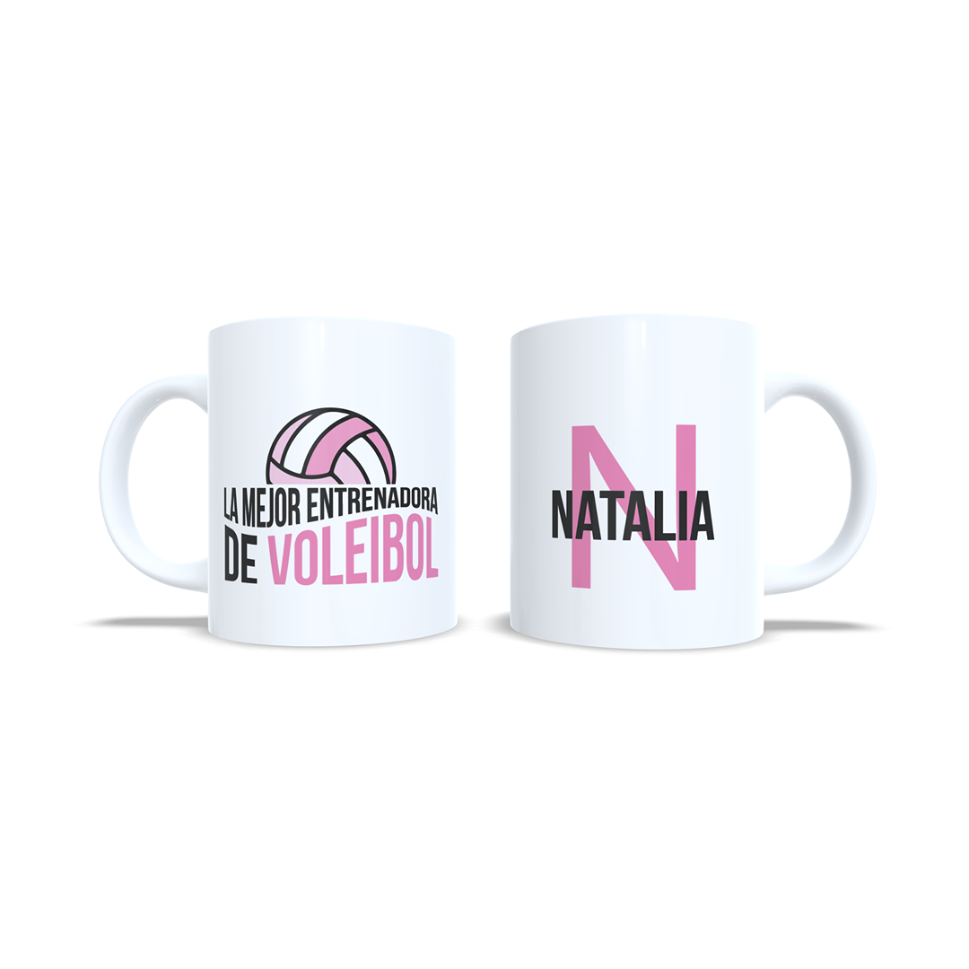 Entrenador o Entrenadora de Voleibol, voley - Personalizada