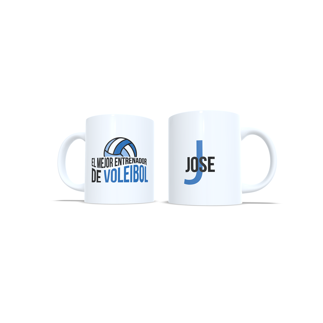Entrenador o Entrenadora de Voleibol, voley - Personalizada