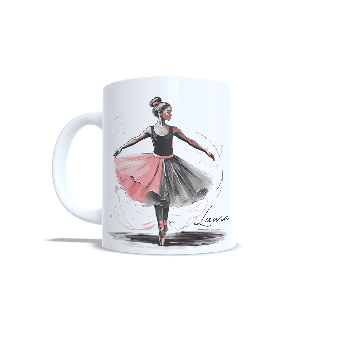 Ballet All you need is dance - Taza personalizada nombre