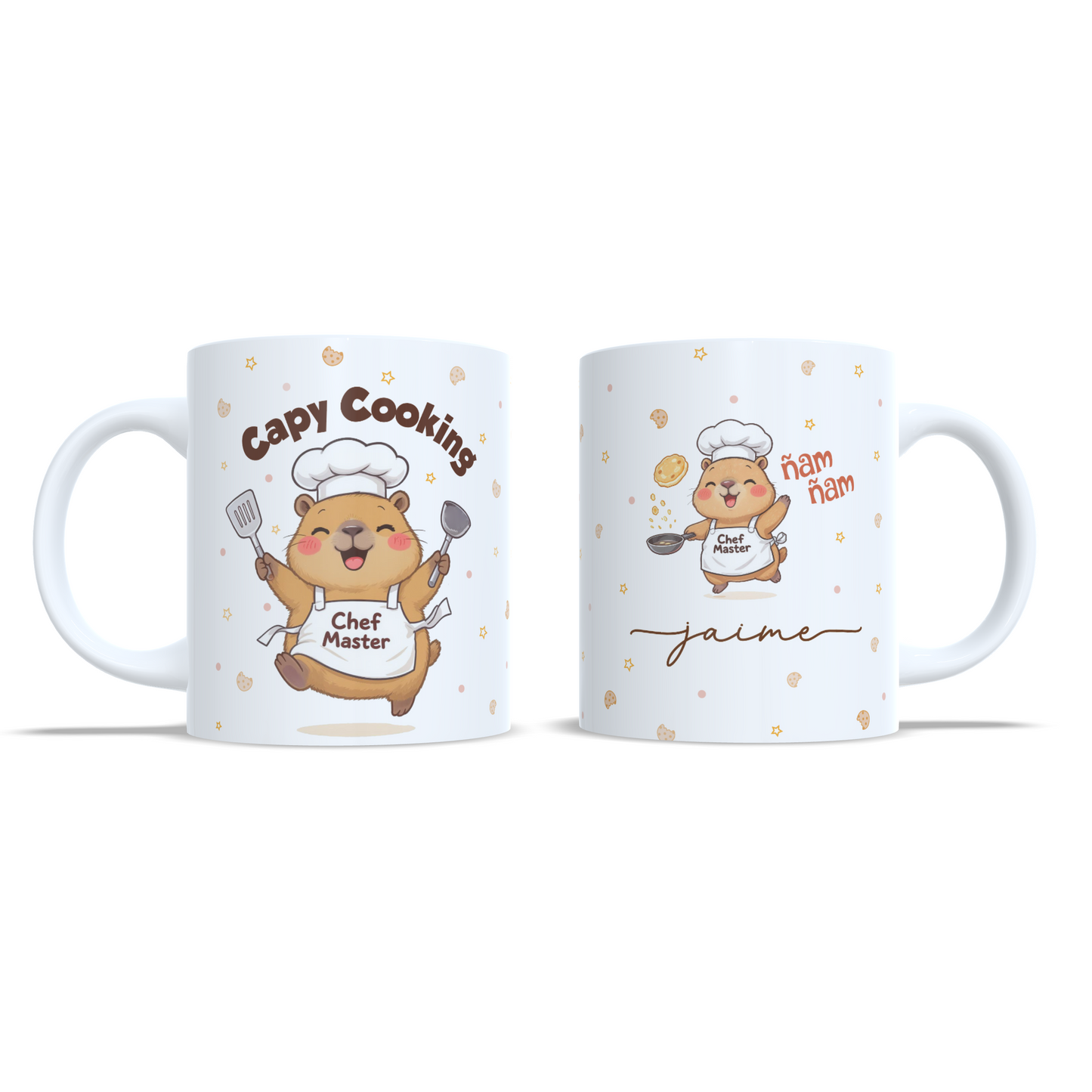 Capi Cooking Capibara Chef Cocinero - Taza personalizada