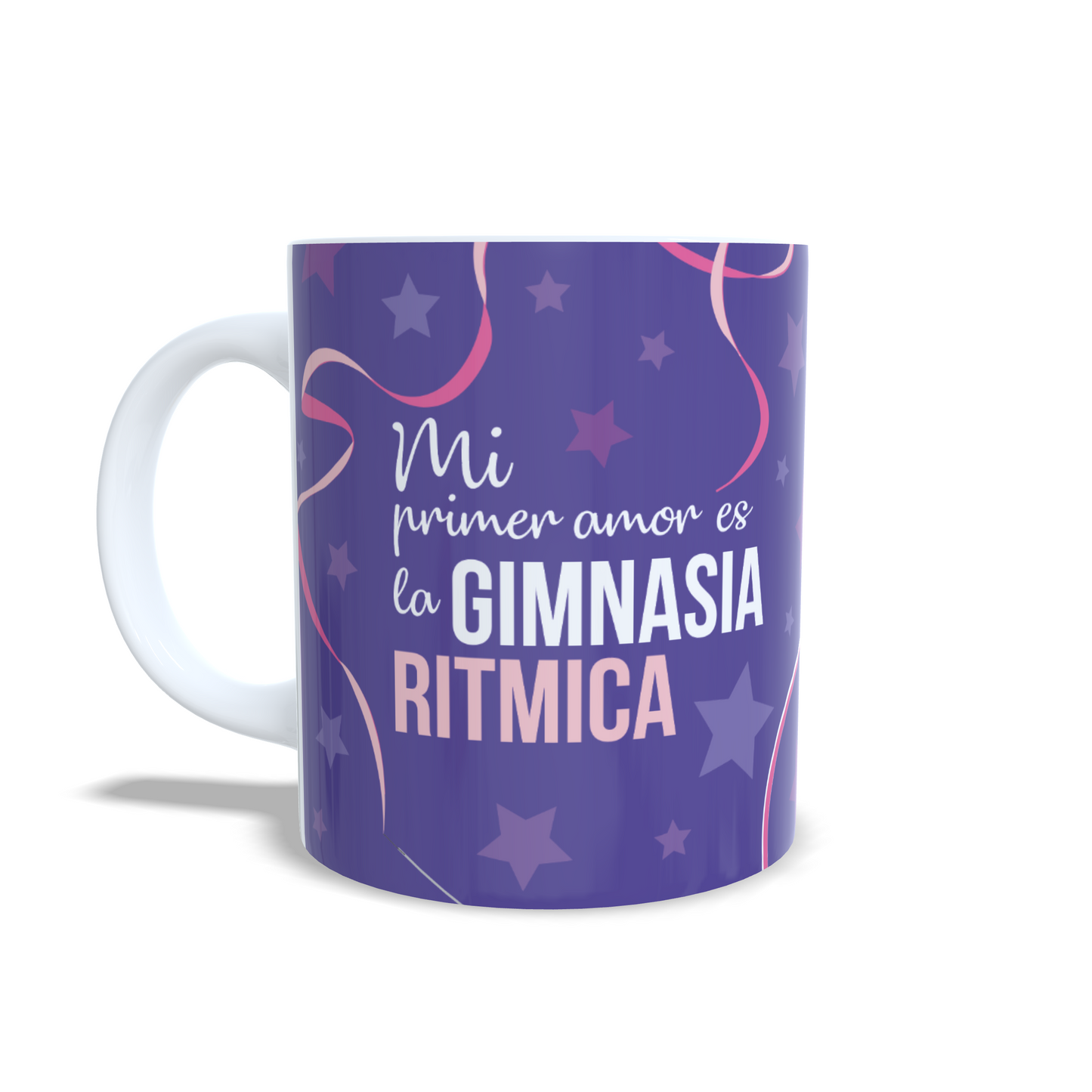 Mi primer amor es la gimnasia ritmica - Taza personalizada