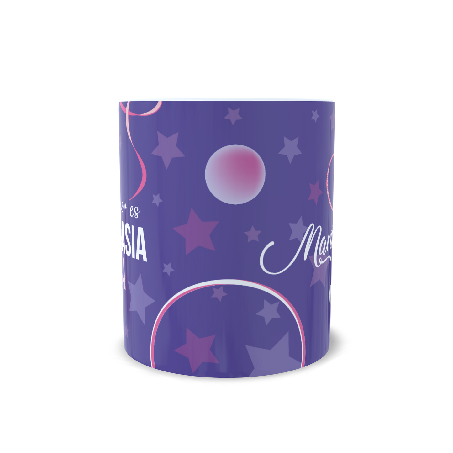 Mi primer amor es la gimnasia ritmica - Taza personalizada