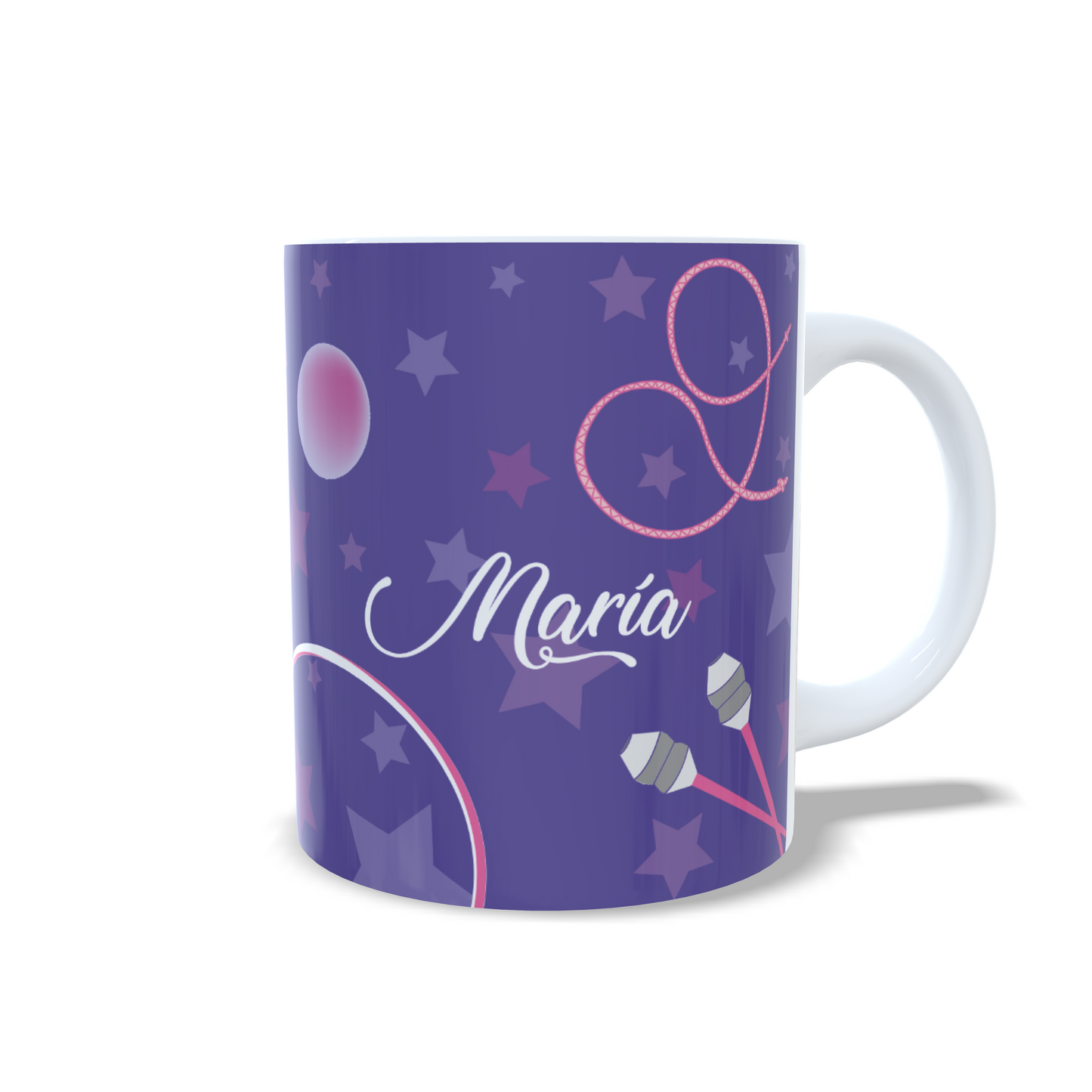 Mi primer amor es la gimnasia ritmica - Taza personalizada