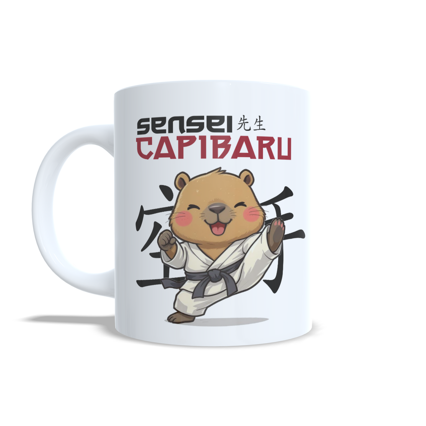 Sensei Capibaru capibara karate karateka - Taza personalizada