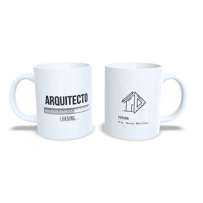 Futuro Arquitecto o Arquitecta - Taza personalizada estudiantes