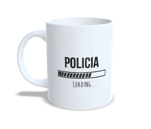 Futuro Policia - Taza personalizada estudiantes