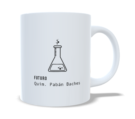 Futuro Quimica o Quimico - Taza personalizada estudiantes