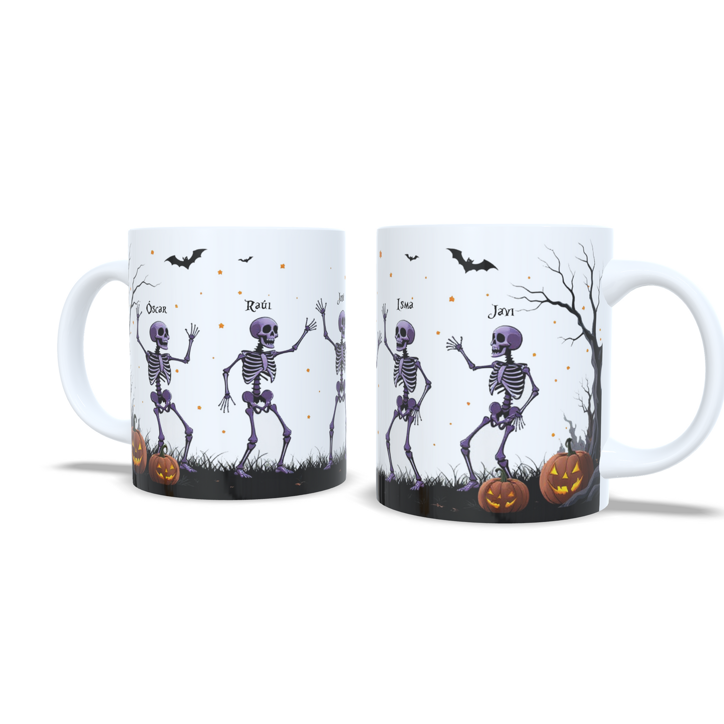 taza personalizada esqueletos halloween calabazas regalos personalizados rivas vaciamadrid 8