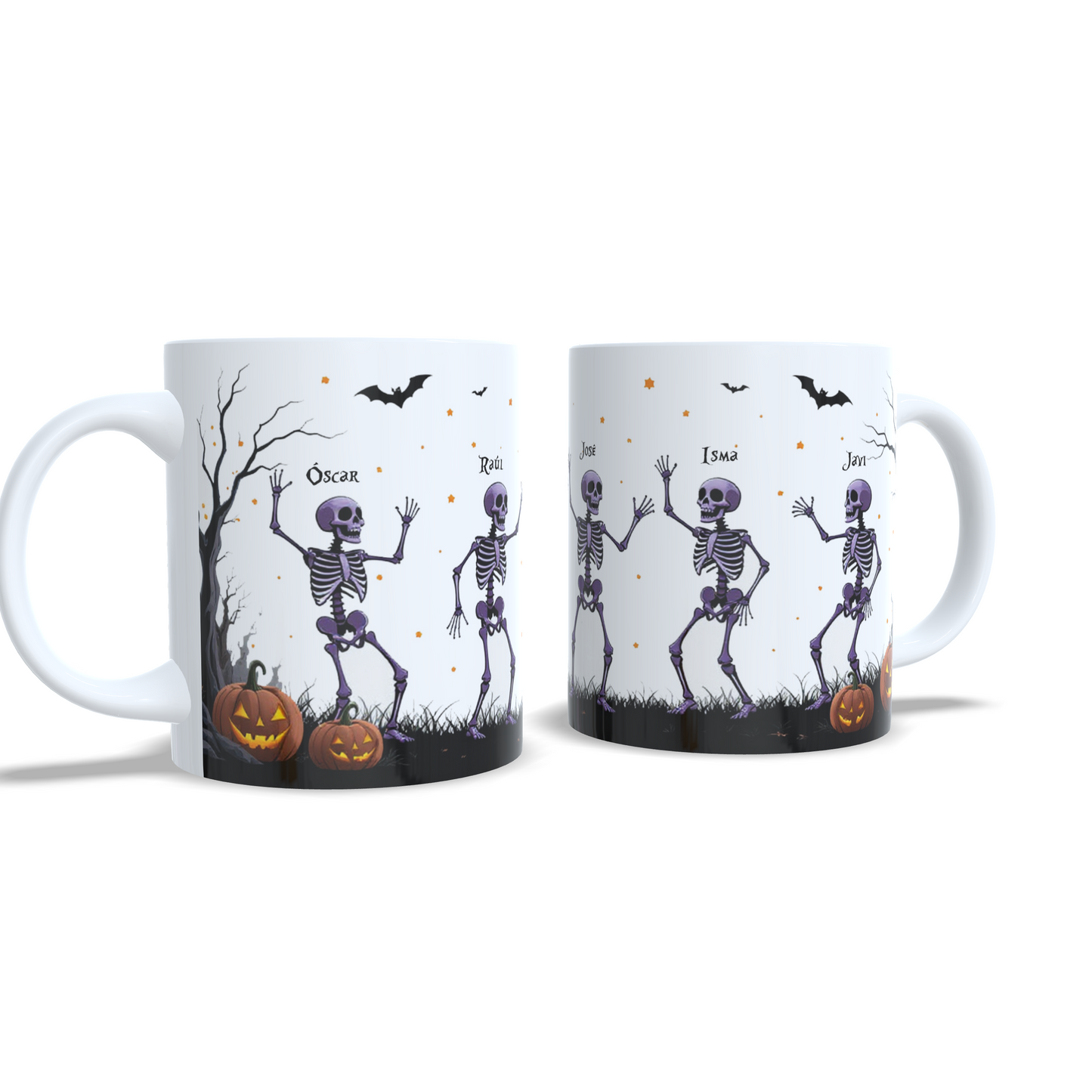 taza personalizada esqueletos halloween calabazas regalos personalizados rivas vaciamadrid 7