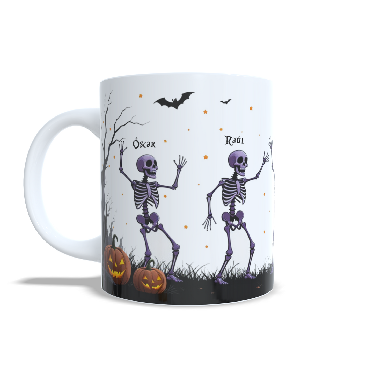 taza personalizada esqueletos halloween calabazas regalos personalizados rivas vaciamadrid 6