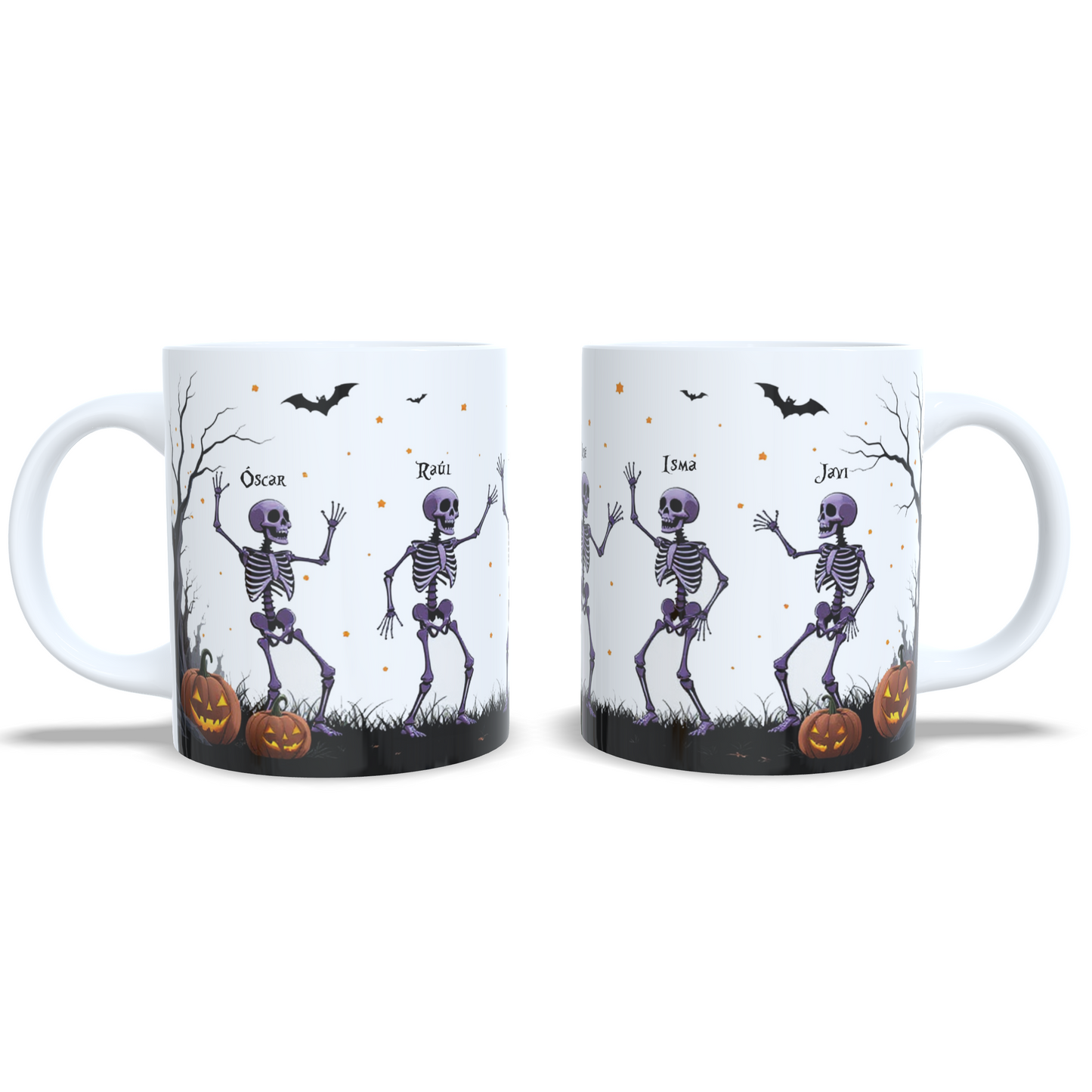 taza personalizada esqueletos halloween calabazas regalos personalizados rivas vaciamadrid 5