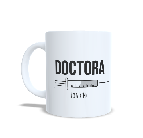 Futuro doctor o doctora - Taza personalizada estudiantes