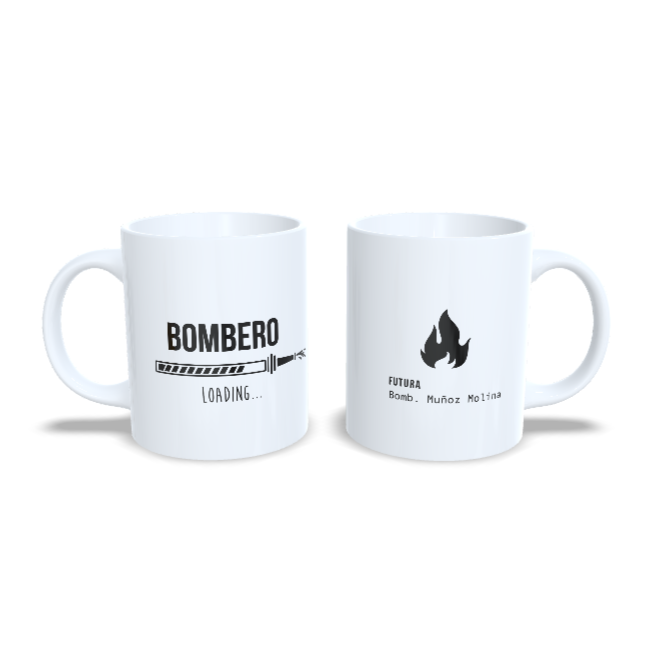 Futuro Bombero o Bombera - Taza personalizada estudiantes