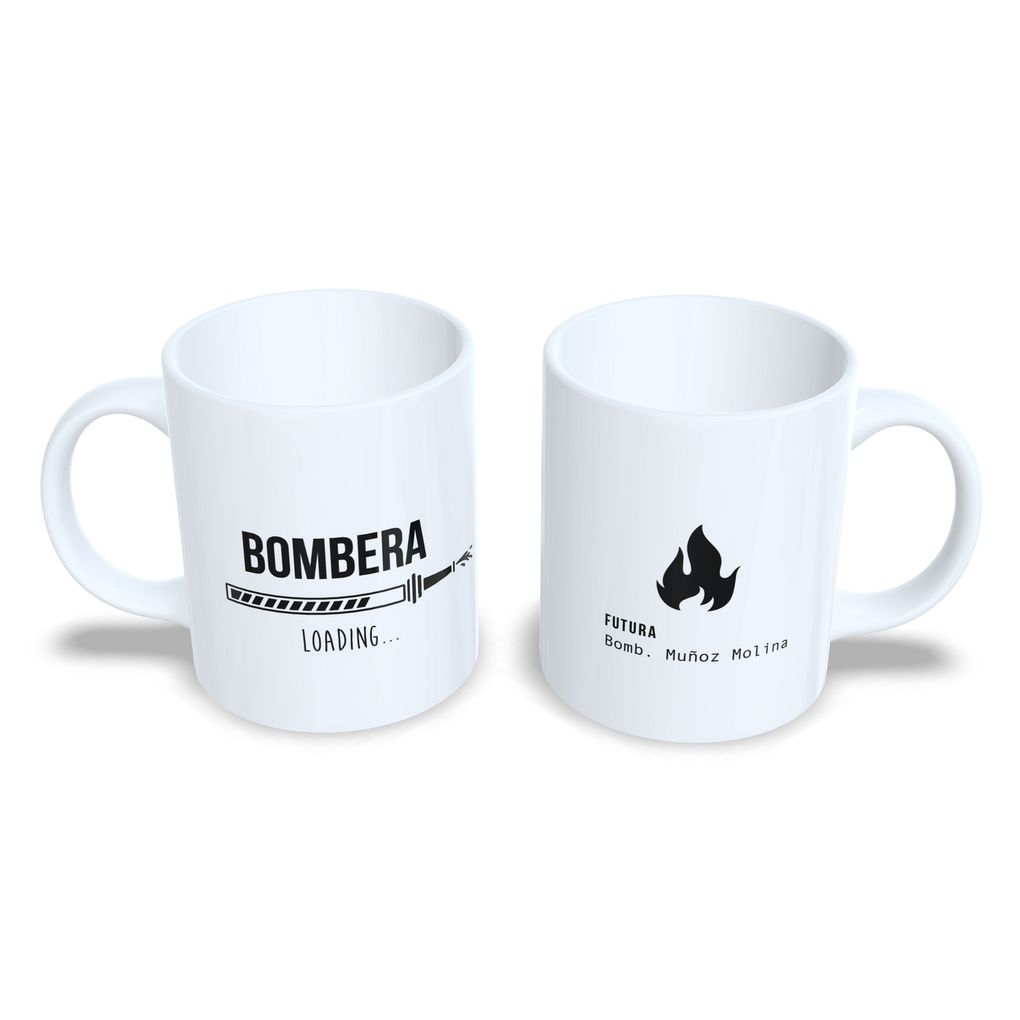 Futuro Bombero o Bombera - Taza personalizada estudiantes