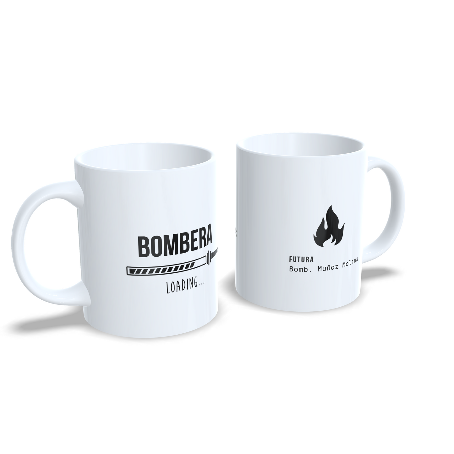Futuro Bombero o Bombera - Taza personalizada estudiantes