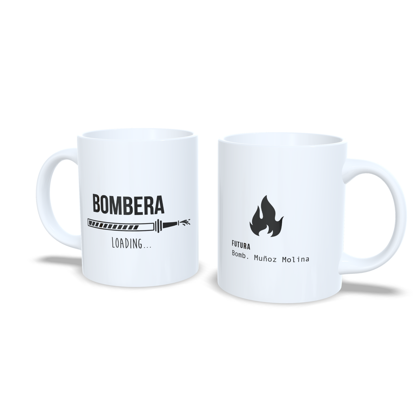 Futuro Bombero o Bombera - Taza personalizada estudiantes