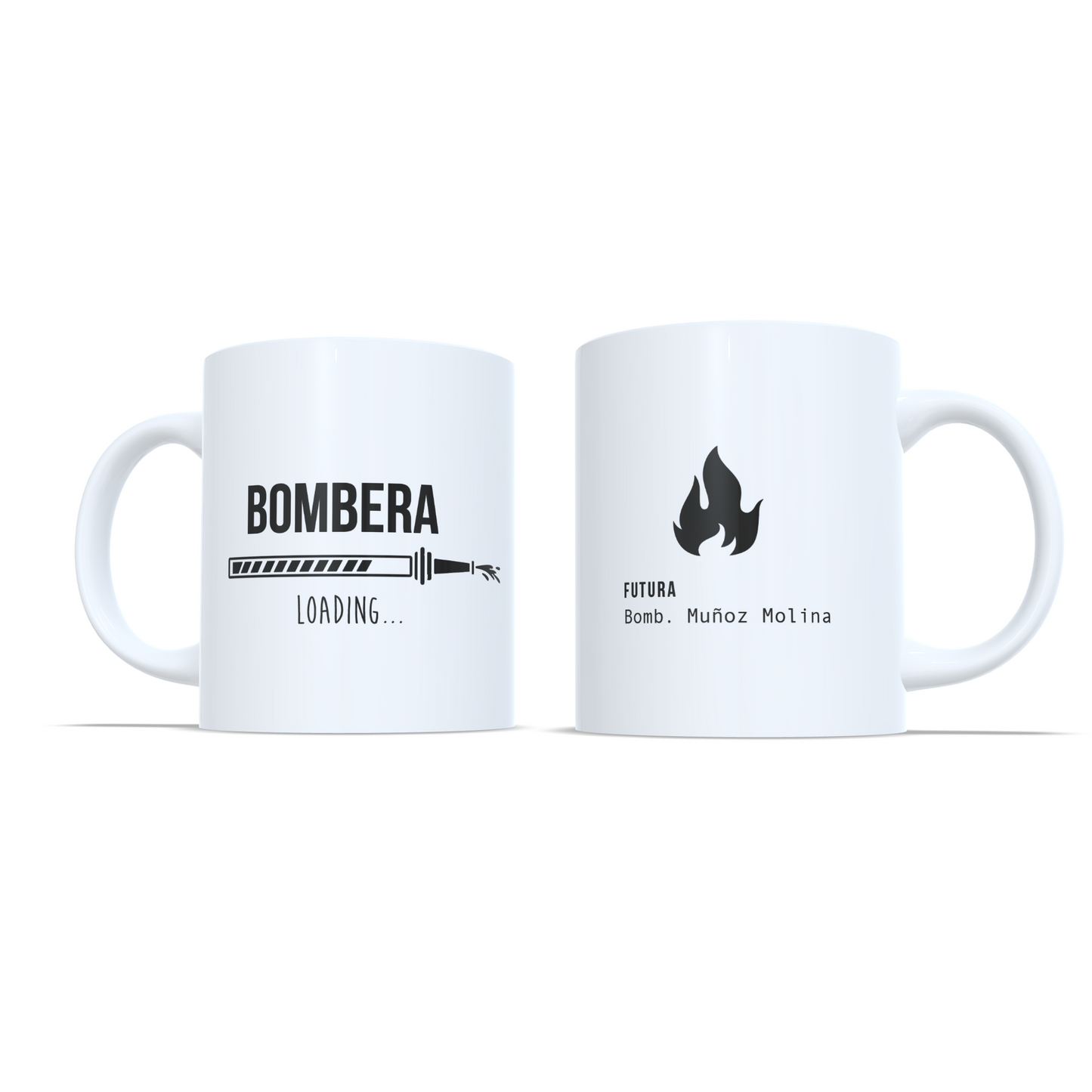 Futuro Bombero o Bombera - Taza personalizada estudiantes