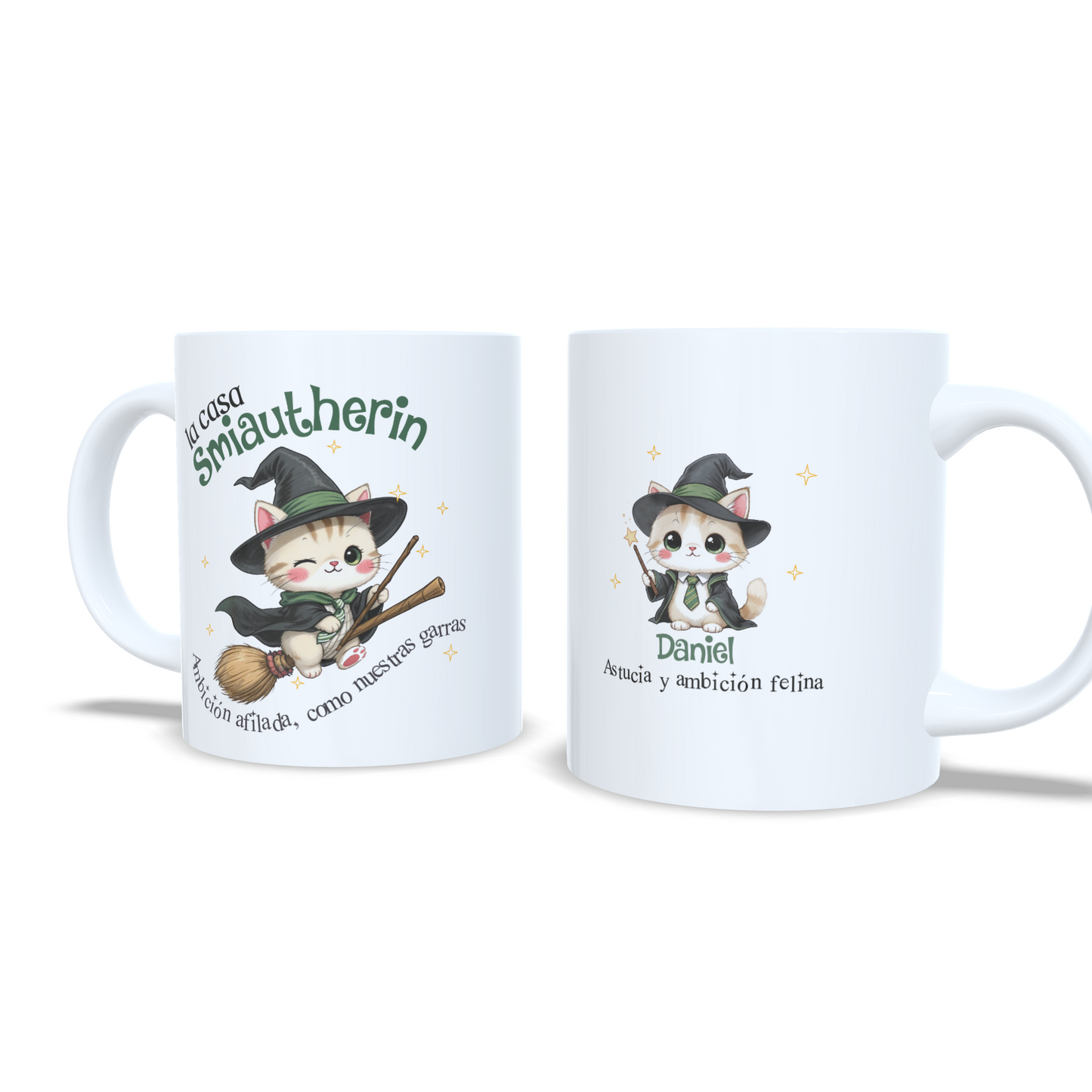 Gatito Casa Smiautherin Inspirada en Harry Potter - Personalizada
