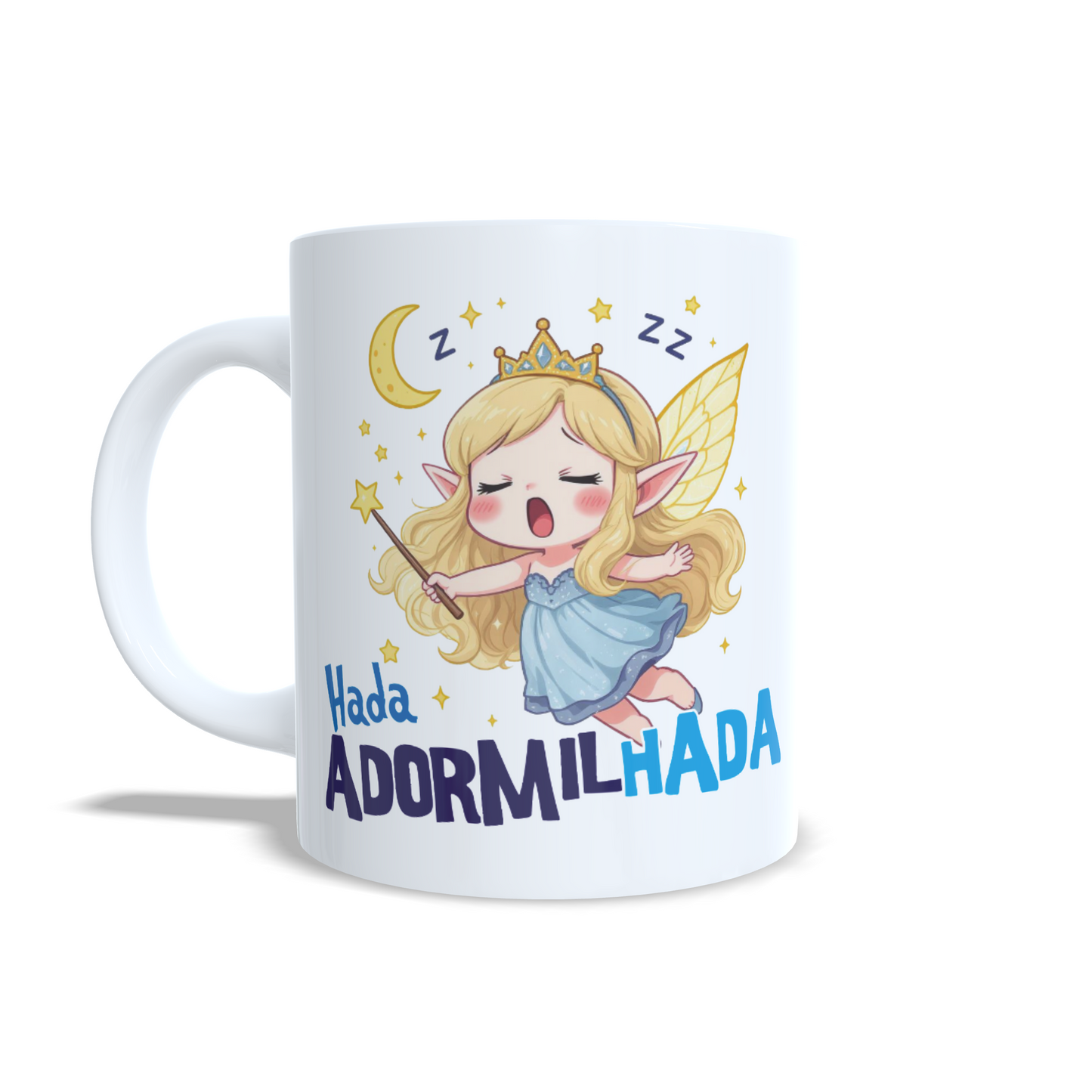 Hada adormilada adormilhada - Taza personalizada dormilona