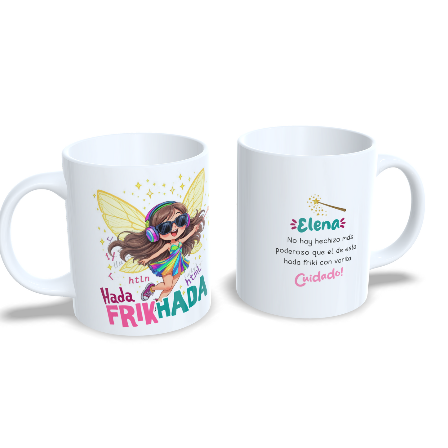 Hada Frikada Frikhada la más friki Taza personalizada