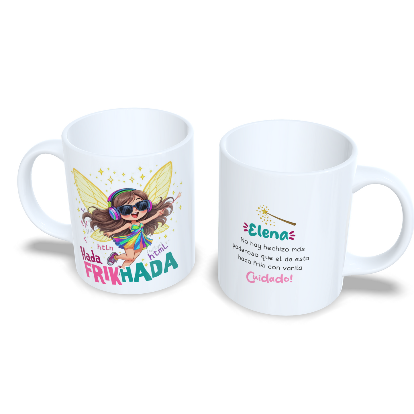 Hada Frikada Frikhada la más friki Taza personalizada