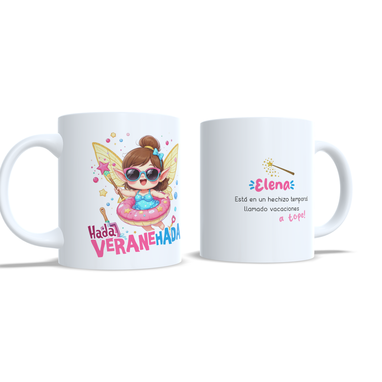 Hada Veraneada Veranehada - Taza personalizada vacaciones