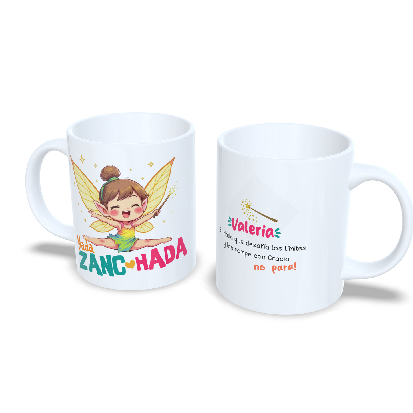 Hada Zancada Zanchada Gimnasia ballet Taza personalizada