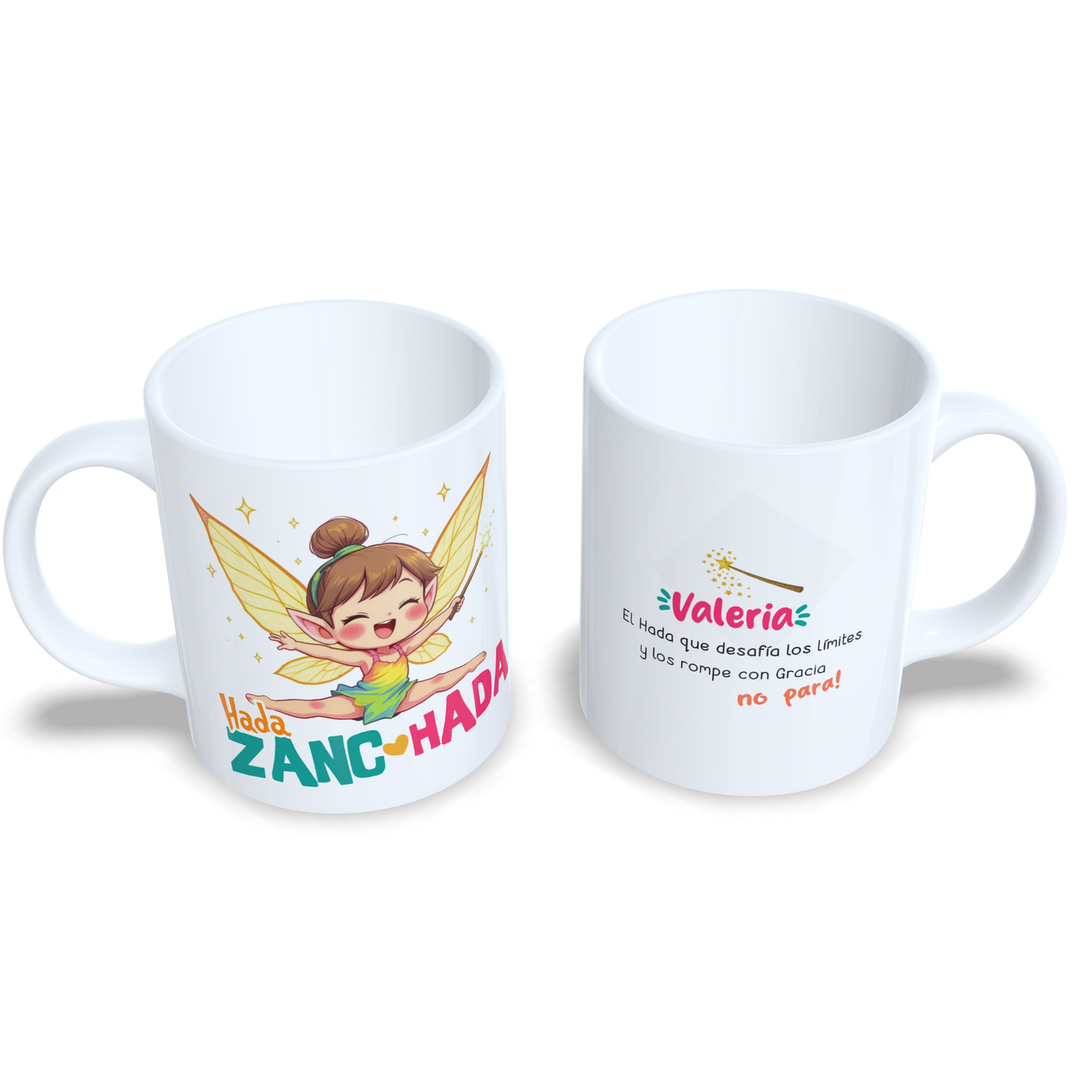 Hada Zancada Zanchada Gimnasia ballet Taza personalizada
