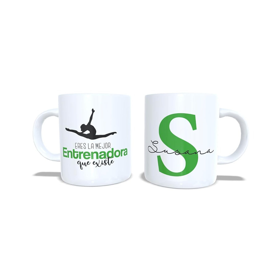 Eres la mejor entrenadora del mundo - Taza gimnasia ritmica